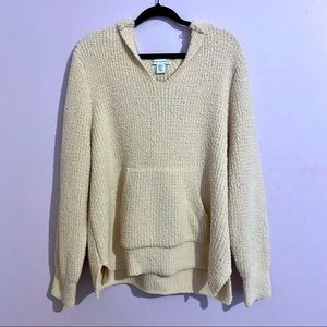 NWT Revolve cupcakes & cashmere V Neck Hoodie Sweater Soft & Cozy